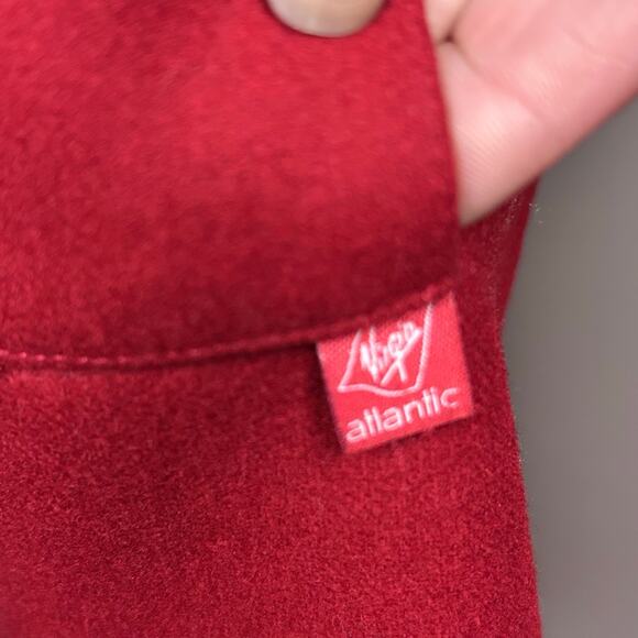 Vivienne Westwood Virgin Atlantic wool coat women’s size 8 red long Limited Edit - Picture 10 of 16